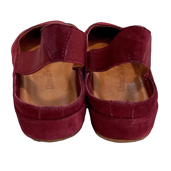 L’AMOUR DES PIEDS Cypris Suede Sling Back Round Toe Flats - Picture 8 of 10